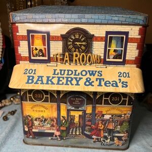 🔴Vintage Silver Crane Tin Canopy Design